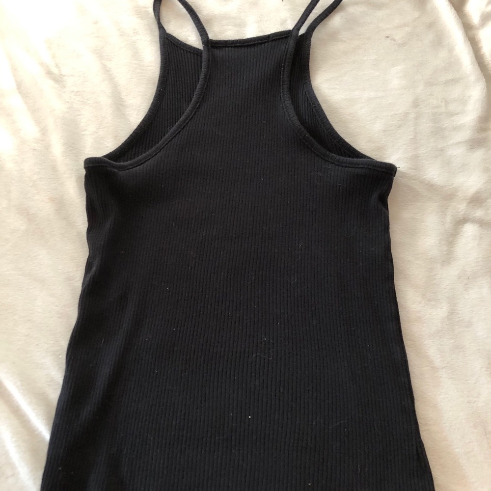 Black tank top